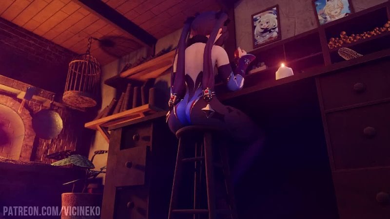 Tác động Genshin | hoạt mona x slime